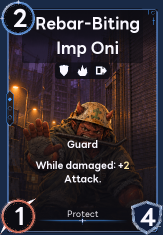 Rebar-Biting Imp Oni