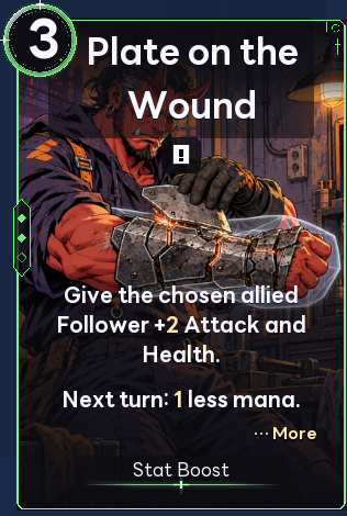 Plate on the Wound