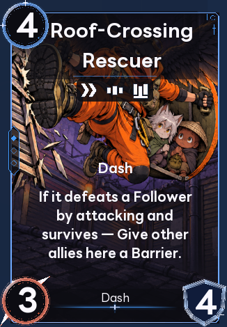 Roof-Crossing Rescuer