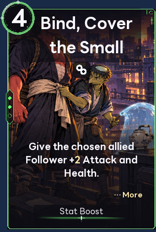Bind, Cover the Small