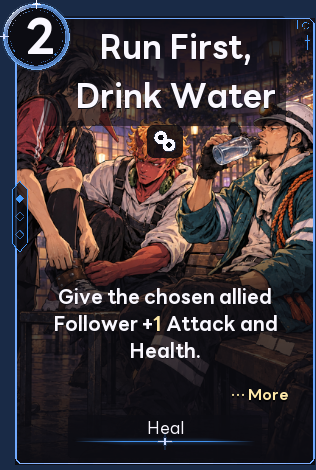 Run First, Drink Water