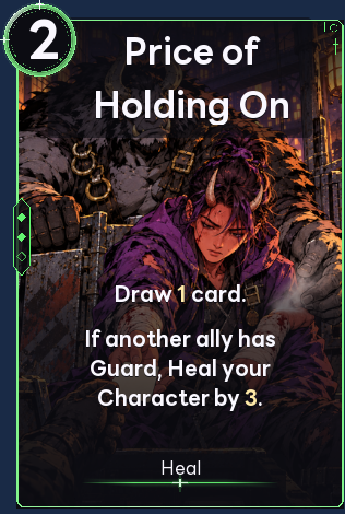 Price of Holding On