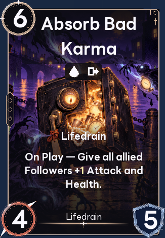 Absorb Bad Karma