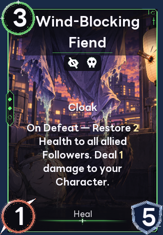 Wind-Blocking Fiend