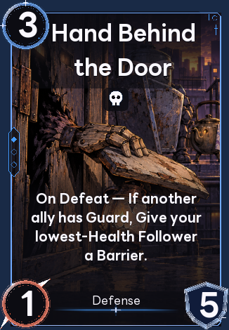 Hand Behind the Door