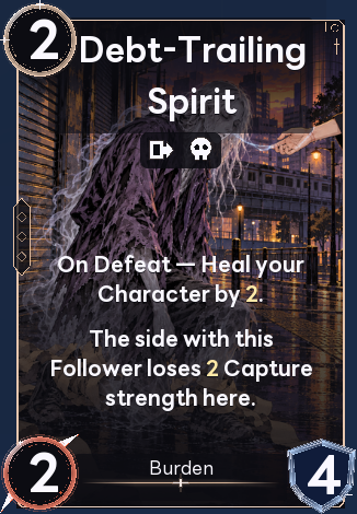 Debt-Trailing Spirit