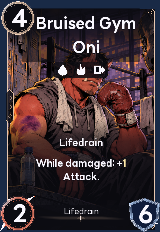 Bruised Gym Oni