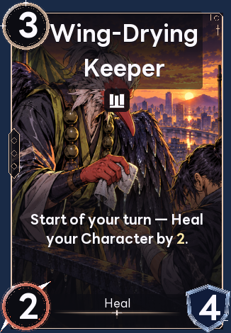 Wing-Drying Keeper