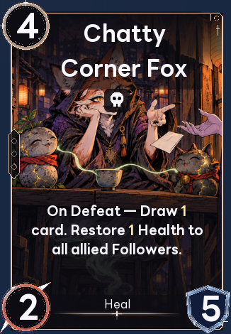Chatty Corner Fox