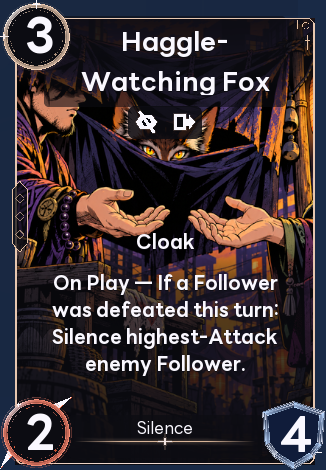 Haggle-Watching Fox