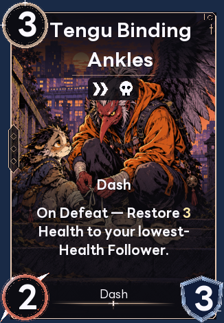 Tengu Binding Ankles