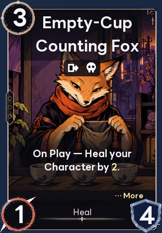 Empty-Cup Counting Fox