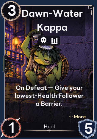 Dawn-Water Kappa