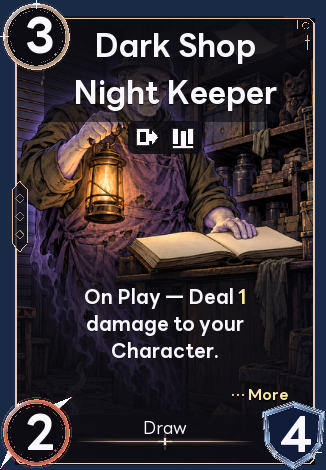 Dark Shop Night Keeper