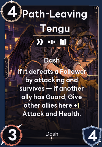 Path-Leaving Tengu