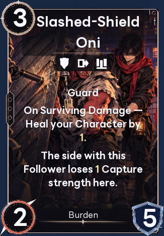 Slashed-Shield Oni