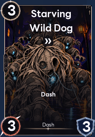 Starving Wild Dog