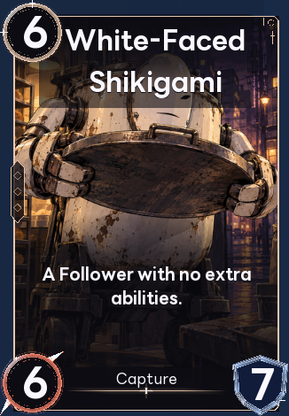 White-Faced Shikigami