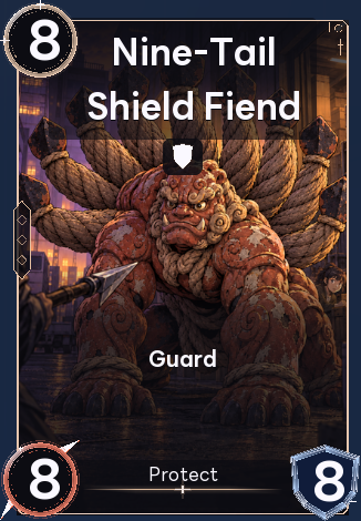 Nine-Tail Shield Fiend