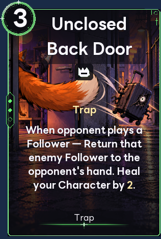 Unclosed Back Door