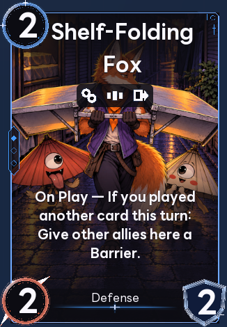 Shelf-Folding Fox