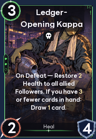 Ledger-Opening Kappa
