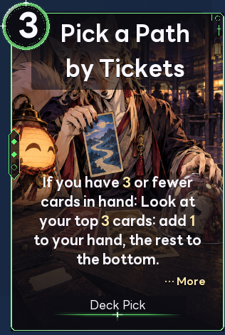 Pick a Path by Tickets