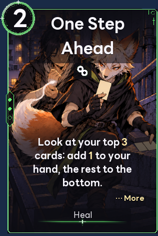 One Step Ahead