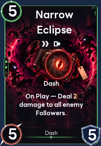 Narrow Eclipse
