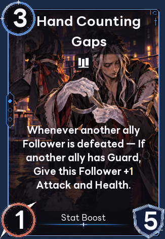 Hand Counting Gaps