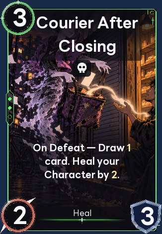 Courier After Closing