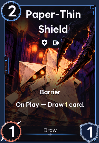 Paper-Thin Shield