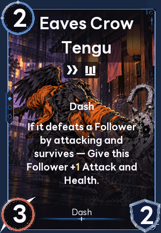 Eaves Crow Tengu