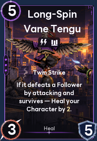 Long-Spin Vane Tengu