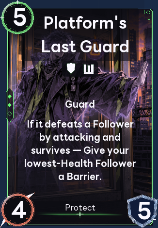 Platform's Last Guard
