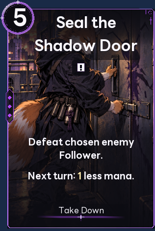 Seal the Shadow Door