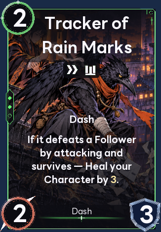 Tracker of Rain Marks