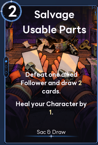 Salvage Usable Parts