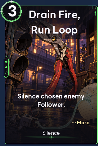 Drain Fire, Run Loop