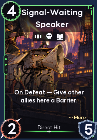 Signal-Waiting Speaker