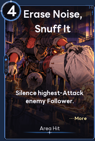 Erase Noise, Snuff It