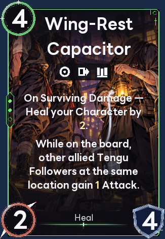 Wing-Rest Capacitor