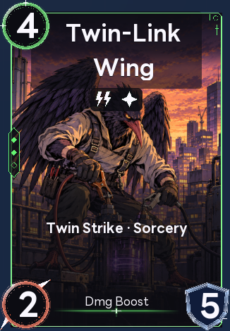 Twin-Link Wing