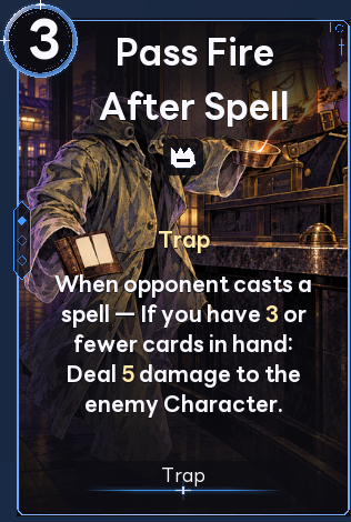 Pass Fire After Spell