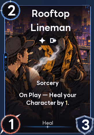Rooftop Lineman
