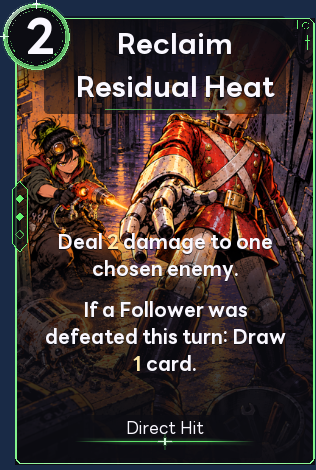 Reclaim Residual Heat