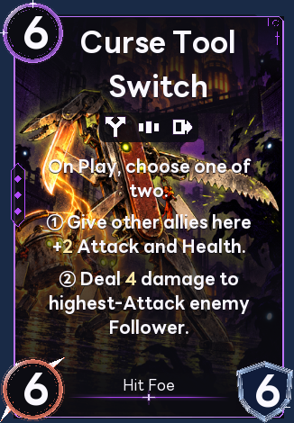 Curse Tool Switch