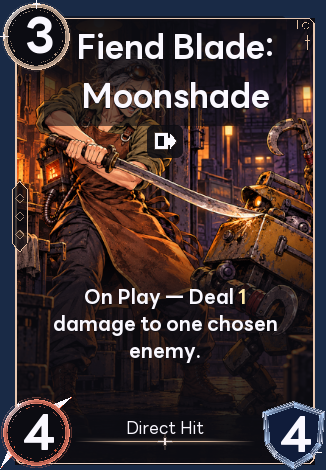 Fiend Blade: Moonshade