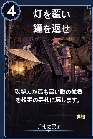 灯を覆い鐘を返せ