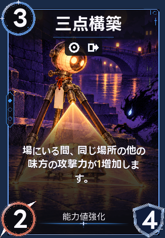 三点構築